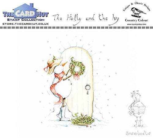 The Card Hut - Snowboots The Holly and The Ivy Stamps