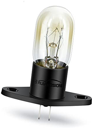 Ruiandsion Ampoule micro-ondes T170 Base 230V 20W Ampoule micro-ondes pour lampe universelle de four à micro-ondes poire, blanc chaud