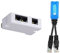 EVERSECU POE Combiner Splitter Adapter, Run 2 IP Cameras on 1 Cable, self-Adaptive Compatible with 12/36; 45/78 Powered POE switches and POE NVRs