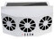 Baceyong 4W Solar Power Auto Fenster Air Vent Ventilator Mini Klimaanlage Kühler PM, Solar Fan Auto Windschutzscheibe Kühlung Lüfter Fenster Kühler Car Ventilator