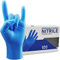HIVEHYPE Disposable Nitrile Gloves Powder & Latex Free, Touch Screen Exam, Non-Sterile Nitrile, Multi-Purpose Gloves, Disposable, Latex Gloves, Rubber Gloves, Extra Strong, Gloves, Box of 100 (LARGE)
