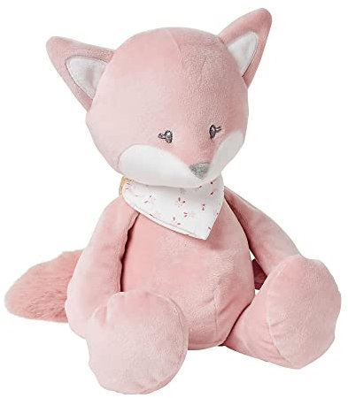 Nattou Kuscheltier aus und Polyester, Fuchs Alice, Wegbegleiter ab der Geburt, Ca. 32 cm, Alice und Pomme, Rosa