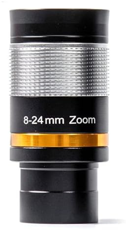 XCCYG Teleskop Okular 8-24mm Zoom Okular Optik Teleskop Objektiv 1,25 Zoll Astronomische Teleskop Zubehör