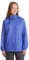 Mountain Warehouse Pakka Womens Waterproof Packable Jacket - Foldaway Hood Jacket, Ladies Coat, Lightweight Rain Jacket - For Spring Summer, Walking, Travelling Light Purple Women's Size 6