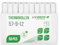 Kineco Ec-Cash Kassenrollen 57mm x 9m x 12mm - Thermorollen, Thermopapier, Bonrollen für Bankomat - Kredit-Kartenlesegeräte (57x30x12) - mit SEPA-Lastschrifttext (50 Rollen)
