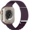 Astorgos Cinturino per Orologio Compatibile con Apple Watch Ultra/Ultra2 49mm/Series 10/9/8/7/6/5/4/3/2/1/SE 42/44/45/46mm,Cinturino in Nylon a Trama Fine Anello Alpino con fibbia a C,CiliegiaScuRossa