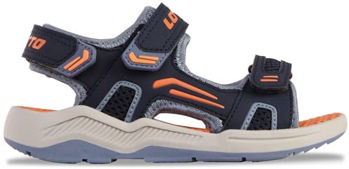LOTTO Morlanda K Sandale de Sport, Bleu Marine Moyen, 25 EU