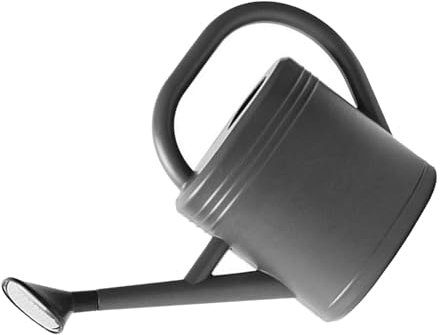 Gießkanne, Gartengießkanne 8 L, Großes Fassungsvermögen, Abnehmbarer Sprinklerkopf für den Garten für Zuhause (Gray)