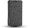 NorthWand Breite Hülle für iPhone 16 Pro, iPhone 16, 16e MIT Apple Case. Tasche, Handyhülle aus 100% natürlichem Merino Filz – Made in Germany - Dunkel- Grau