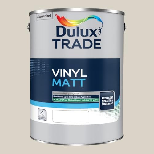 DULUX TRADE VINYL MATT EGYPTIAN COTTON 5L