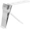 Cabilock Thermometer for Fridge Cooking Stainless Steel Thermometer Clamp Holder Perfect for Milk Tea Grills Ovens