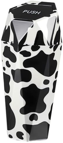 GRIRIW Poubelle De Voiture Mini Avec Couvercle Hermétique, Plastique 20x8 Cm, Compacte Et Portable, Pour Voiture Et Usage Quotidien