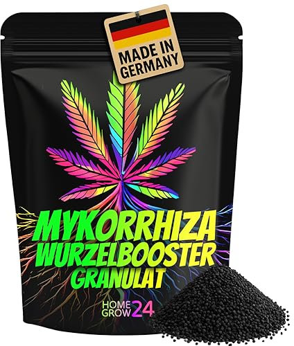 HOMEGROW24 Mykorrhiza Wurzelbooster, 100 g Granulat, organischer Wurzelaktivator, 100% natürlicher Wurzelstimulator ohne Chemie