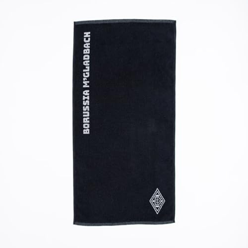 Borussia Mönchengladbach Handtuchserie „Black“ | Offizieller Fanartikel Fohlenshop (Badetuch)