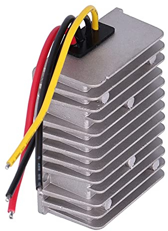 Convertisseur de Tension Étanche IP68, Régulateur 8V - 40V à 13,8V 20A 276W, Boîtier Aluminium - Dissipation Thermique Optimale, Haute Fiabilité pour Auto et Panneaux Solair