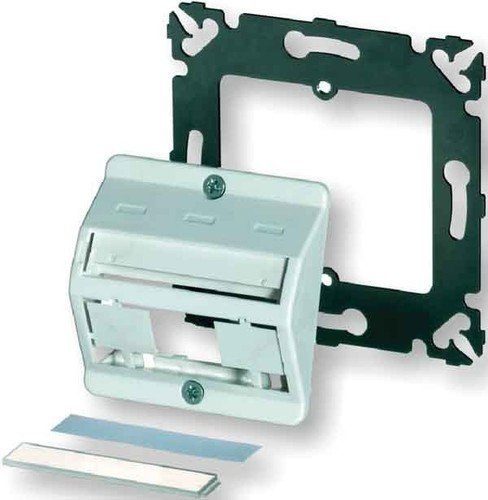 CommScope/AMP Netconn 3Port DIN Inst.-Kit 2-0336613-1 RAL9010 Kommunikationsanschlussdose Kupfer 7330268028571