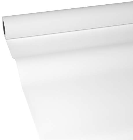 JUNOPAX Papiertischdecke 50m x 1,00m weiß