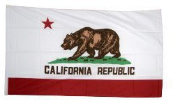 XXL Flagge Fahne USA Kalifornien 150 x 250 cm