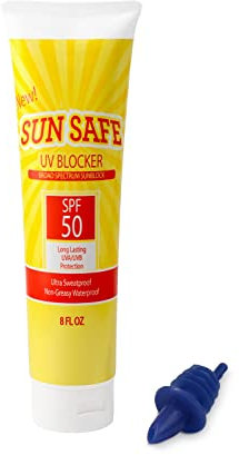 Sunscreen Flask by Smuggle Mug w/Lid Seals, Flip Top Lid & Speed Pourer