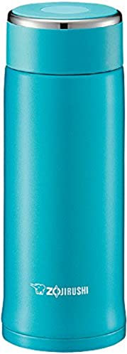 Mug inoxydable Zojirushi Sm-la36 340 grammes, Bleu marine, Acier inoxydable, bleu turquoise, 12-ounce