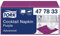 Tork 477833 Cocktailservietten Violett / Cocktail Serviette in Advanced Qualität mit 1/4 Falz / 12 x 200 (2400) Servietten / 23,8 x 24 cm (B x L)