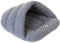 UEETEK Hundehöhle Haustier Schlafsack gemütlich warm Tierbett für Kleine Hunde Katzen Kaninchen Größe XS (Grau)
