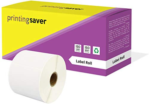 Printing Saver 76 x 51 mm Thermodirekt-Etiketten (1000 Stück/Rolle, weiß) kompatibel für Zebra Toshiba Citizen Sato Honeywell Intermec Datamax CAB Eltron Godex Orion UPS Wasp Etikettendrucker