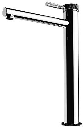 Mai & Mai Armatur Waschtischarmatur WAO-7601-H in Silber Waschbeckenarmatur 30,5 cm hoch Einhebelmischer