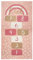 Atmosphera - Kinderteppich Marelle - rosa 80 × 150 cm - Rosa