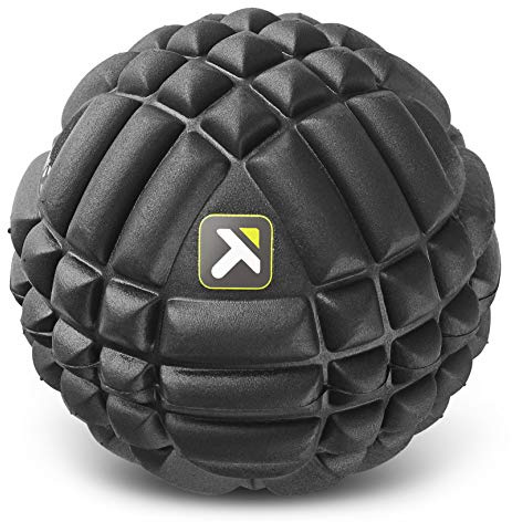 TRIGGERPOINT Performance Grid X Massage Ball for Deep Tissue Massage and Exercise Recovery, Black