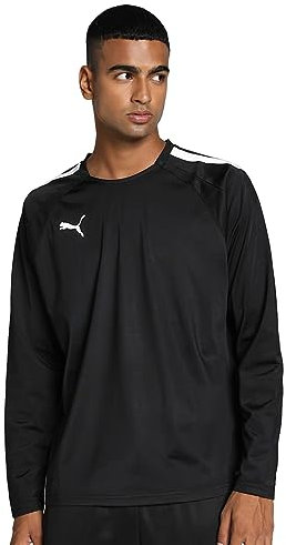 PUMA Herren Sweater, Puma Black-Puma White, S