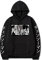 Chainsaw Man Hoodie Long Sleeve with Hooded Denji Power Hoodie Chainsaw Man Makima AKI Sweatshirt Casual Harajuku Pullover Anime Friends Hoodie for Fans
