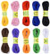 smatime 10 Stück Nylonschnur 20mx2mm Polyeste Schnur Makramee Garn Chinesische Knotenschnur Nylonfaden Friesen Schnur für Geflochtene Halskette Armband Perlen Schmuckherstellung Basteln (20m/Farbe)