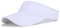 JowTreex Kids Sport Sun Visors Cap - Adjustable Athletic Sports Hat Sun Protect Golf Visor Cap Hat fit for 6 to 12 Years (as8, Age, 6_Years, 12_Years, White, One Size)