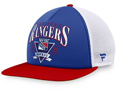 Fanatics - NHL New York Rangers True Classic Foam Front Trucker Snapback Cap