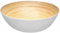 Saladier en bambou Ø 28 cm Naturel et Blanc