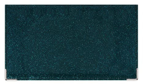 Color Pop Protège chéquier – Fabrication Française – PVC Disco – 2 Poches Cartes Format Carte bancaire + 1 Poche Toute la Largeur – 10,4 x 18,7 cm (Sapin)