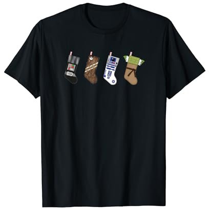 Weihnachten Star Wars Christmas Stockings T-Shirt