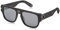 Philipp Plein Unisex SPP011X Sunglasses, Matt/Sandblasted Black, 55