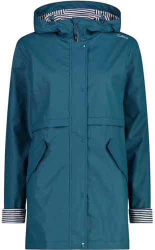 CMP Damen Damenjacke mit Fester Kapuze regenjacke