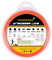 konkoke Filo decespugliatore,Filo decespugliatore 2,4mm,Filo decespugliatore indistruttibile,Filo Linee in Nylon per Tagliaerba (⌀2.4mm-63m-450g, Rosso/Quadrato)