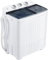 Lavatrice Compatta Semiautomatica 4.5Kg con Centrifuga Integrata - Ideale per Campeggio e Viaggi, Carica Alto, Design Slim, 72,5x63x38cm, 400W, Risparmio Energetico