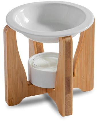 Brûle-Parfum Arche - Série Simplicity - CraftAroma - Aromathérapie Facile - Elements Amovibles - Objet Déco DIY Créatif Raffiné - Brûleur Fondant et Senteur -50 ML - H 12 cm – Zen’Arôme