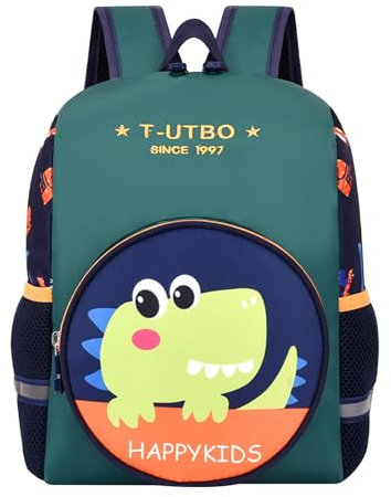 Granvoo Mochila Escolar Infantil, Dinosaurio Mochila Niño, Bolsa Escuela Primaria para Niños, Mochila Para Niños Bolsa De Dinosaurio, Mochila De Escuela De Jardín De Infantes, Bolso de Escuela Pequeño
