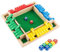 ACTOYS Shut The Box Shut The Box Spiel, Brettspiel aus Holz mit 2 Würfel, Klassisch Würfelspiel, Klappbrett Spiel, Würfelbrett, Brettspiele, Mathespiele für Kinder und Erwachsene, 4 Spieler (C)