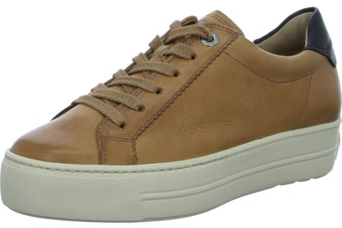 Paul Green Damen - Sneaker 5241-076 in braun Glattleder
