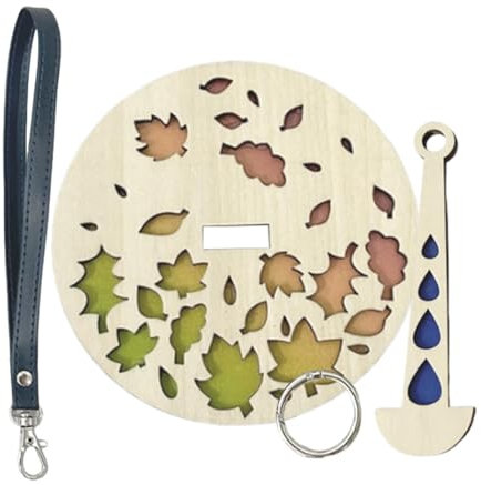 Tragbarer Handgelenk-Garnhalter, Garnhalter zum Häkeln | Anfängerfreundlicher Leaves Wrist Yarn Spinner | Tragbarer, leichter Fadenspender, wiederverwendbarer Garnhalter zur Vermeidung von Garnverwick