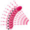 Weduspaty 24pcs Papierstrohhalme Flamingo -Strohhalme Trinken Strohhalme für Cocktail Hawaiian Luau Partys Dekorationen, Flamingo -Strohhalme