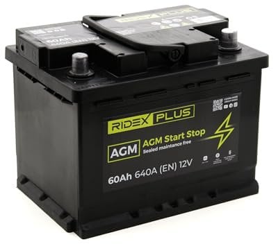 RIDEX PLUS Batterie 60, Ah 640, A/EN 1S0037P L 242mm B 175mm H 190mm