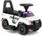 DREAMADE 6V Kinder Elektroauto, Elektrofahrzeug mit Sirene & LED Lichtern & Musik & Hupe, Batteriebetriebenes Kinderfahrzeug, für Kinder ab 18 Monate (Weiß)